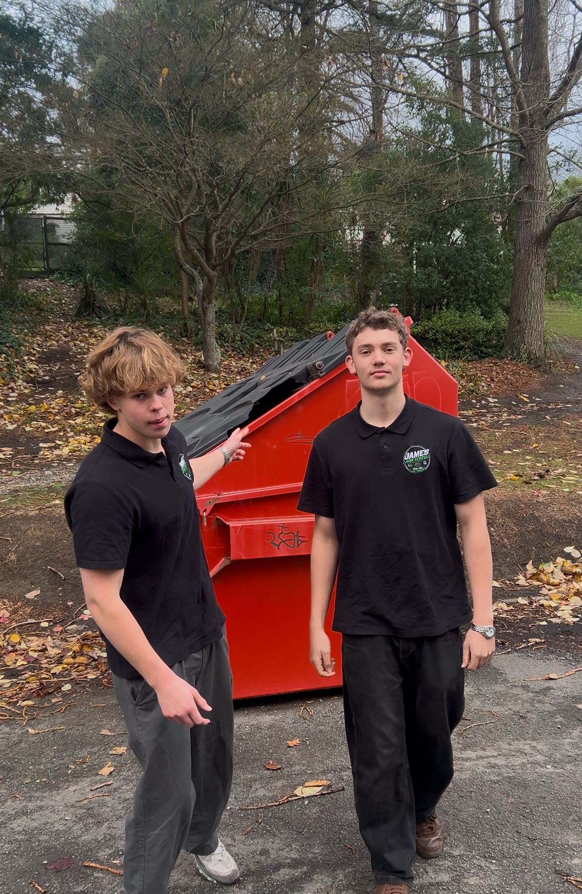 Skip bin compared with a junk removal service